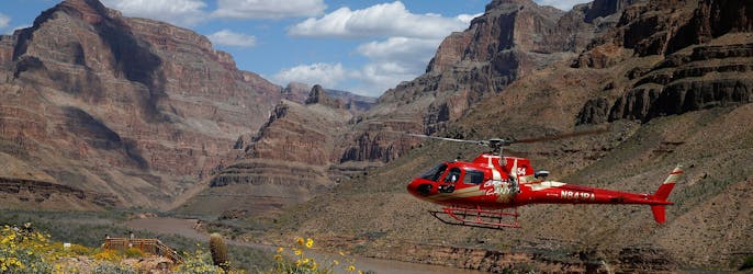 Tour de helicóptero e barco Grand Voyager saindo de Las Vegas
